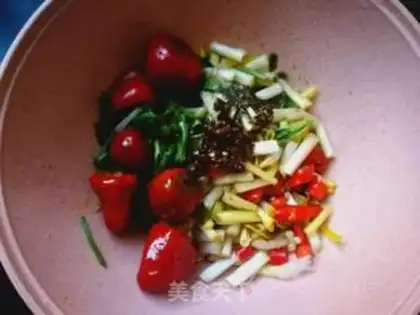 Make Spicy dumplings step 4