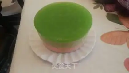 Make Tea mousse cake step 31