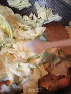 Make Shrimp with cabbage step 8