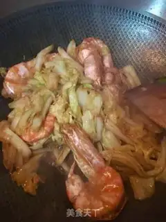 Make Shrimp with cabbage step 9