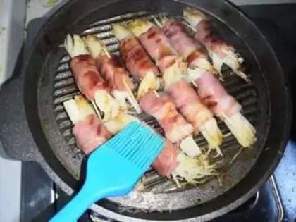 Make Bacon golden mushrooms step 9
