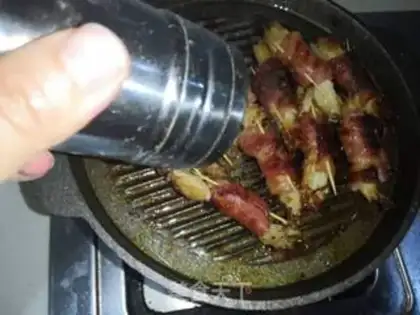 Make Bacon golden mushrooms step 10