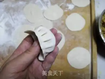 Make Pork dumplings step 13