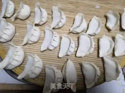 Make Pork dumplings step 14