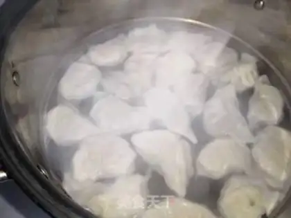 Make Pork dumplings step 16