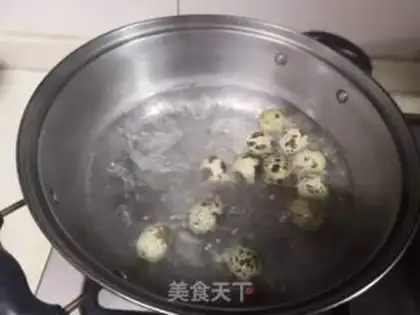 Make Sweet quail eggs step 0