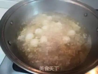 Make Sweet quail eggs step 3
