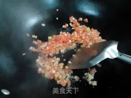 Make Heidea carrot fried rice step 5