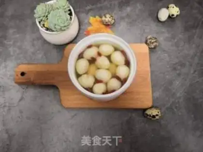 Make Sweet quail eggs step 4