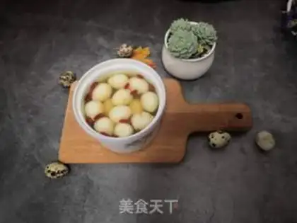 Make Sweet quail eggs step 5