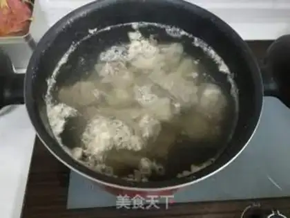 Make Monkey-head mushroom chop soup step 4