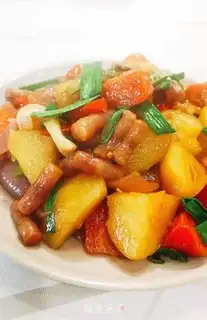 Make Spicy sausage and potatoes step 9