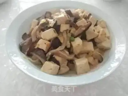 Make Tofu with mushrooms step 10