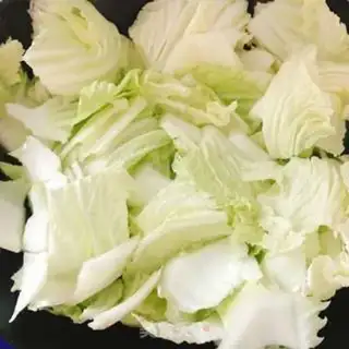 Make Big cabbage meatballs step 2