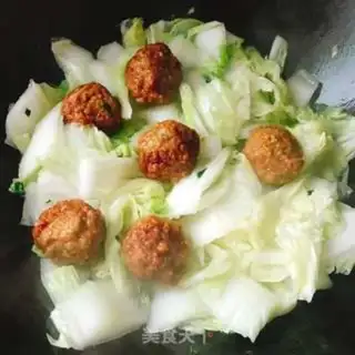 Make Big cabbage meatballs step 3