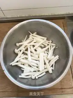 Make Fried sea mushrooms step 1