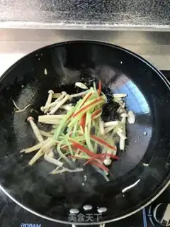 Make Fried sea mushrooms step 7