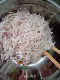 Make Potato shrimp cake step 2
