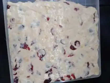 Make Cranberry peanut butter step 7