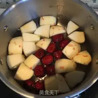 Make Red-tree apple soup step 2