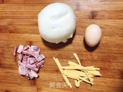 Make Cheese bacon buns step 0