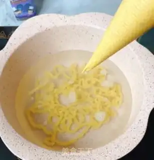 Make Pumpkin lamb noodles step 7