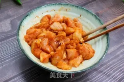 Make Spicy chicken step 2