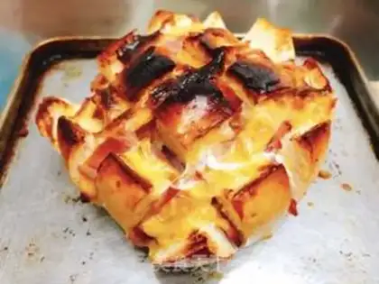 Make Cheese bacon buns step 5