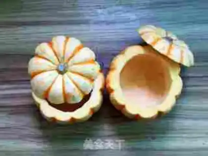 Make Pumpkin melons step 3