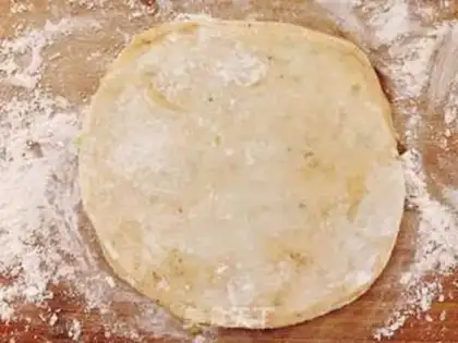 Make dumplings and onions step 3