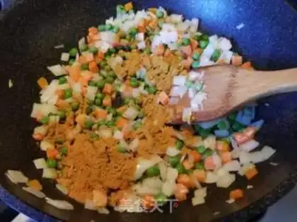 Make Curry rice step 8