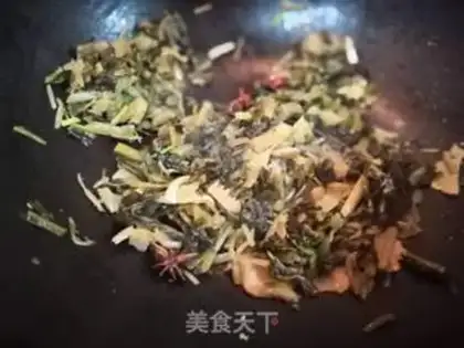Make Sour herb soup step 3