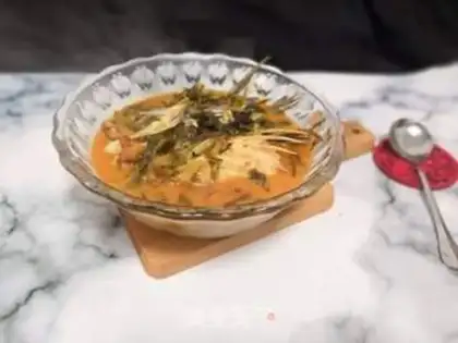 Make Sour herb soup step 7