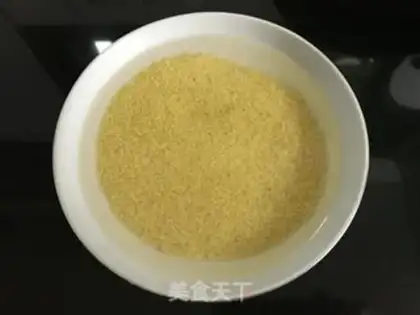 Make Rice powdered meat step 2