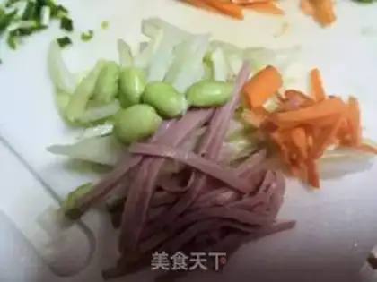 Make Celery rice step 0