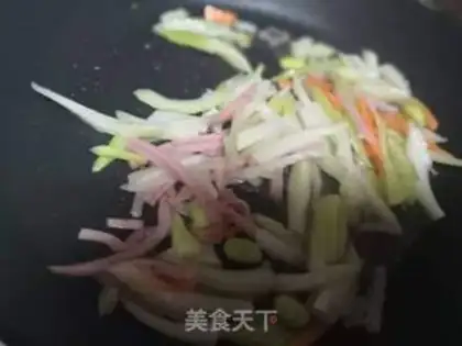 Make Celery rice step 2