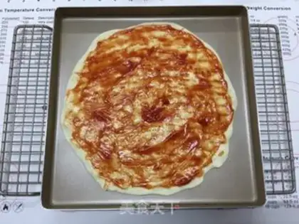 Make The fruit-creaming pelvis, the thin bottom pizza step 9