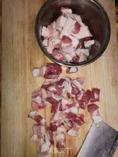 Make Red meat step 0