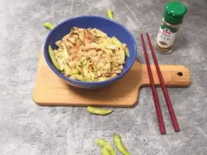 Make Celery rice step 5