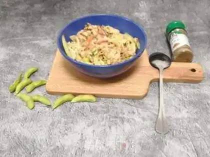 Make Celery rice step 6