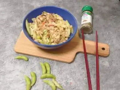 Make Celery rice step 7
