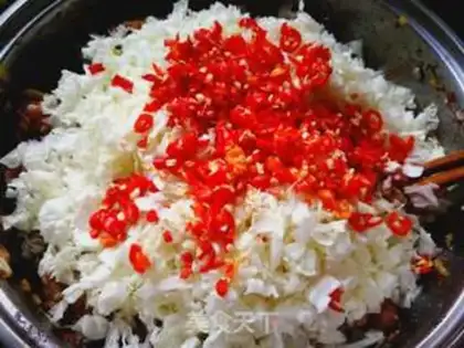 Make Potato spicy meat dumplings step 4