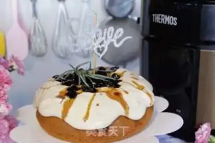 Make Net marmalade pearl cake step 19