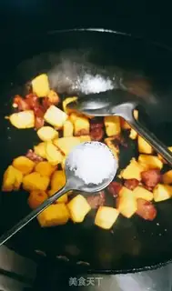 Make Barbecue-flavored sausage step 4