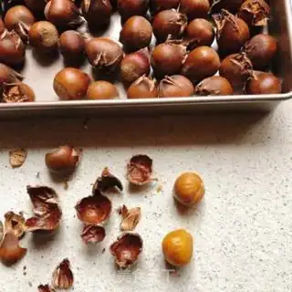 Make Baked chestnuts step 6