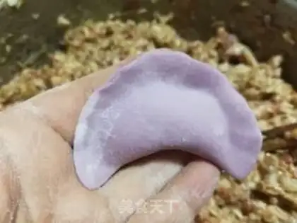 Make Potato spicy meat dumplings step 12