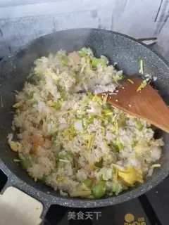 Make Shrimp rice step 6