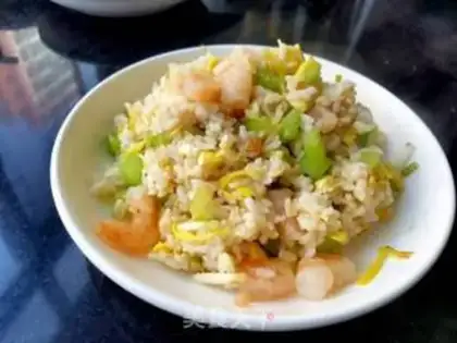 Make Shrimp rice step 7