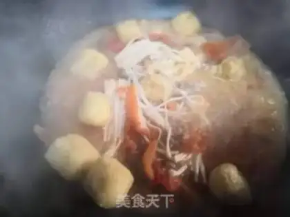 Make Blondie veal butter and tofu soup step 5
