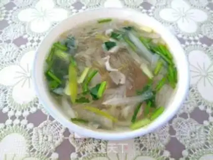 Make # Rufus shrimp fragrance soup # step 5